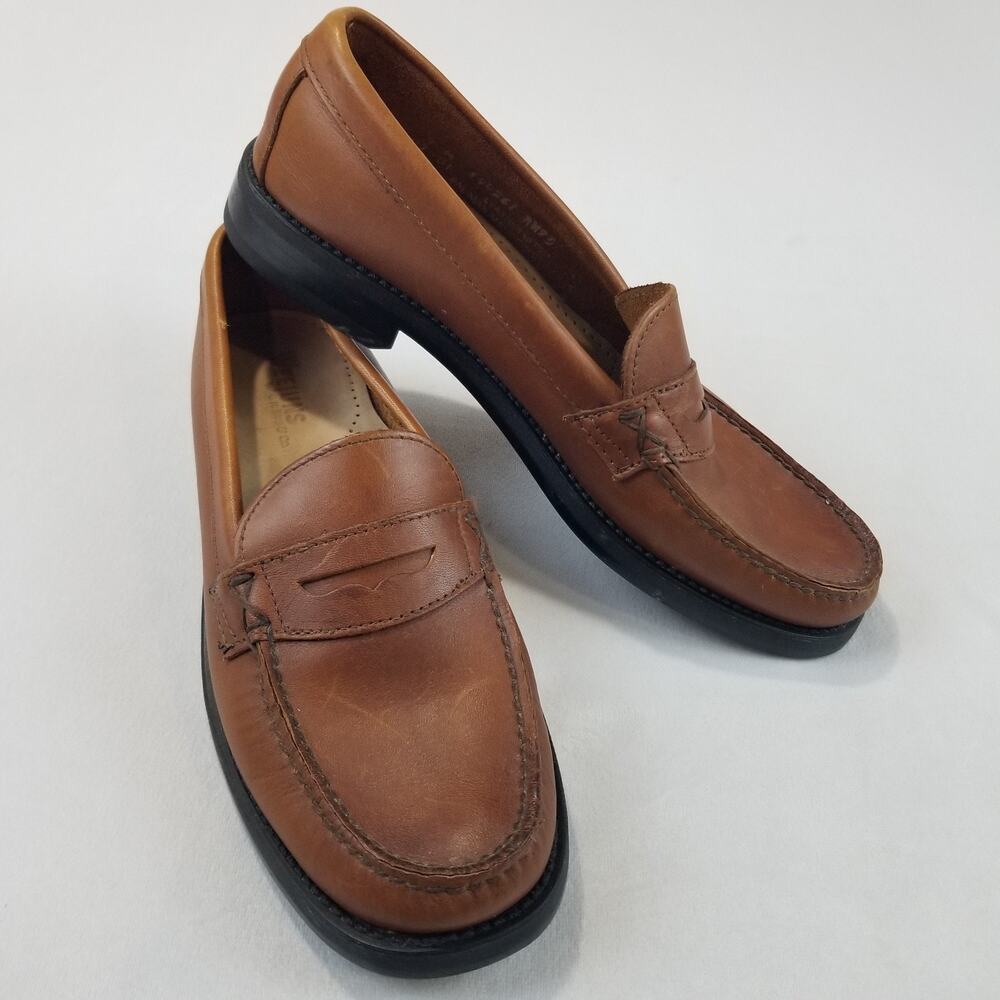G.H. Bass Weejuns Shoes Womens Size 9 Brown Penny Loafers Leather Casual
